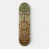 Antiek bladpatroon skateboard (Voorkant)