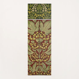 Antiek bladpatroon yogamat