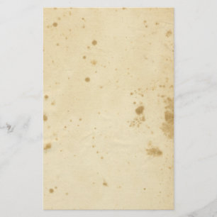 Antiek blanco bruine banketbakkerswerk briefpapier