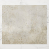 Antiek Blank Grungy verouderd rustiek gekleurd pap Bier Etiket (Enkel label)