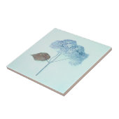 Antiek Blauw Hydrangea Land Floral Tegeltje (Zijkant)