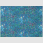 Antiek blauw Paars Iris Old Masters Art-ontkoppeli Tissuepapier (Voorkant)