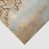 Antiek Blauw Romance Design Series 12 Tissuepapier (Detail)