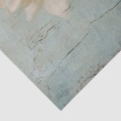 Antiek Blauw Romance Design Series 2 Tissuepapier (Detail)