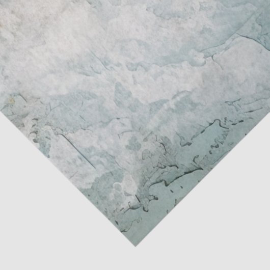 Antiek Blauw Romance Design Series 8 Tissuepapier (Detail)