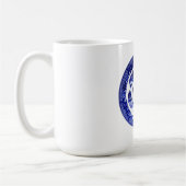 Antiek blauw Willow Pattern circa 1790 Koffiemok (Links)