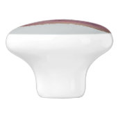 antiek blauwe patina keramische knop (Zijkant)