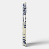 Antiek blauwe ventilator AfdrukFloral Case-Mate iPhone Case (Achterkant / Rechts)