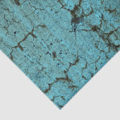 Antiek Blauwgroen Groene Textuur Grunge Tissuepapier (Detail)