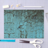 Antiek Blauwgroen Groene Textuur Grunge Tissuepapier (Craft)