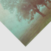 Antiek Blauwgroen textuur Landschapsontkoppeling Tissuepapier (Detail)