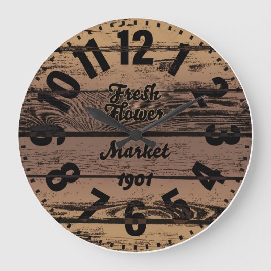 Antiek bloem, vers bloem grote klok (Voorkant)