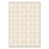 antiek bloem Weddenschap bedankt voor de tafelkaa (Achterkant)