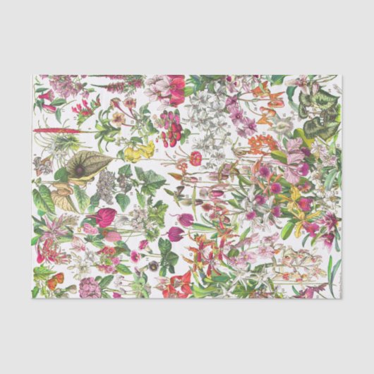  antiek bloemen decoupage crafters' tissuepapier (Voorkant)