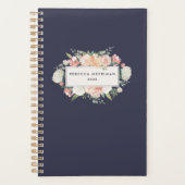 Antiek Bloemen Gepersonaliseerde Planner | Middern (Voorkant)