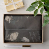 Antiek Bloemen met Script Tissuepapier (Geschenk)