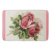 Antiek  Bloemen Rozen Badmat (Voorkant)