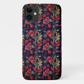Antiek bloemen van Alexandra Cook o.a. Linandara Case-Mate iPhone Case (Achterkant)