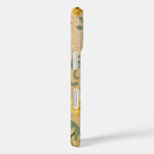 Antiek bloemendecoratiebehangpatroon Case-Mate iPhone case (Achterkant / Rechts)