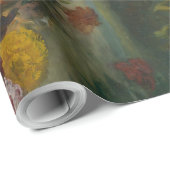 antiek bloemenmand schilderen cadeaupapier (Rol Hoek)