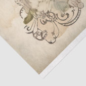 Antiek Bloemenopera Ephemera Decoupage Tissuepapier (Detail)