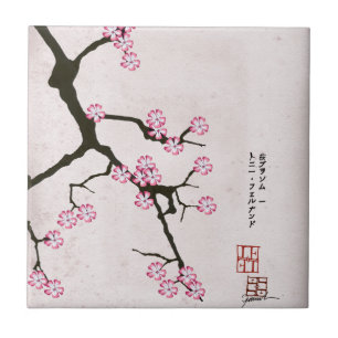 antiek bloesem van tony fernandes 6 tegeltje