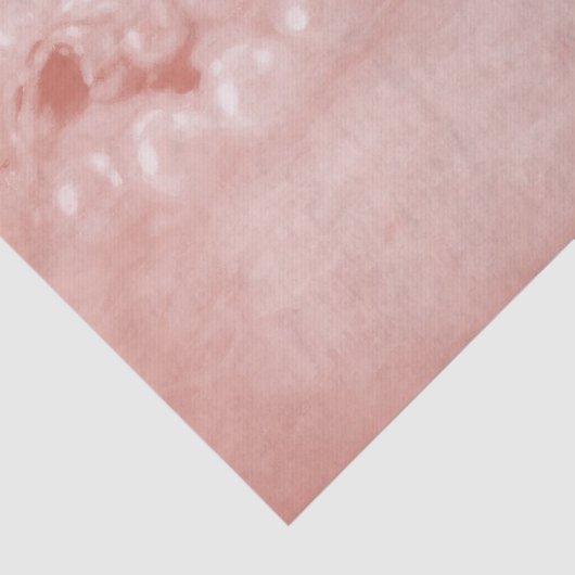  Antiek Blush Pink White Pearls Ontkoppel Tissuepapier (Detail)