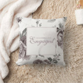 Antiek Blush Roze Rose verloving Gift Kussen (Deken)