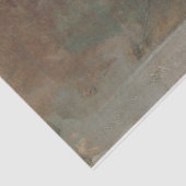 Antiek Blush Roze Roze Bouquet Blue Vase Tissuepapier (Detail)