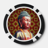 Antiek Boeddha Pokerchips (Achterkant)