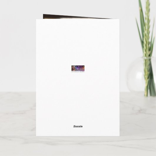 Antiek boek bruiloft uitnodigen (aanpasbaar) kaart (Achterkant)