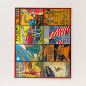 ANTIEK BOEK HOESJES LEGPUZZEL (Verticaal)