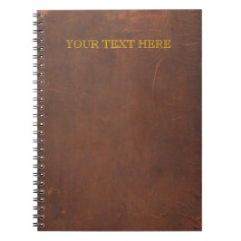 Antiek boek / Oud boek / Faux "leder gebonden" Notitieboek