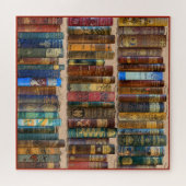 ANTIEK BOEK 'SPINES' FOTO LEGPUZZEL (Horizontaal)