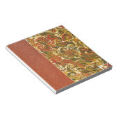 Antiek boek,  zwembad notitieblok (Schuin)