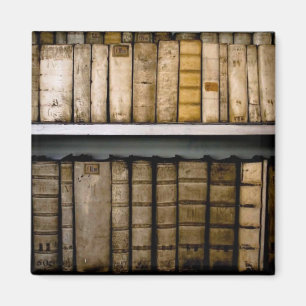 Antiek Boeken, 17e eeuw Vellum Bindings Magneet