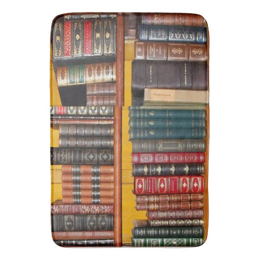 Antiek Boeken Bath Mat (Voorkant Verticaal)