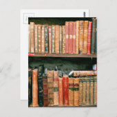 Antiek boeken briefkaart (Voorkant / Achterkant)