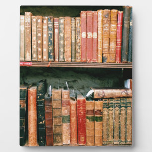 Antiek boeken fotoplaat