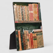 Antiek boeken fotoplaat (Zijkant)