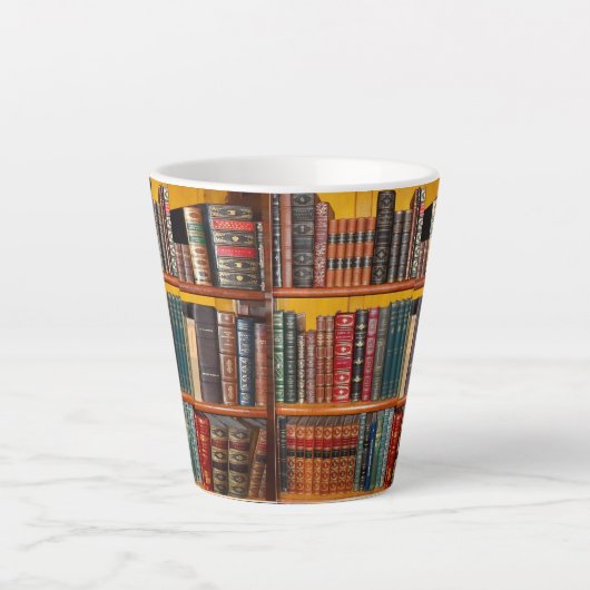 Antiek boeken Kleine Latte Mok (Voorkant)