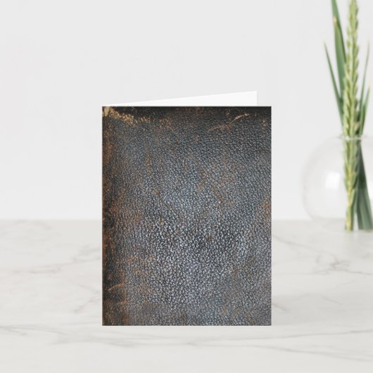 Antiek boekenleder kaart (Voorkant)