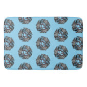 Antiek Boekplaat Drie Hawks William de Morgan Badmat (Voorkant)