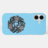 Antiek Boekplaat Drie Hawks William de Morgan Case-Mate iPhone Case (Achterkant (horizontaal))