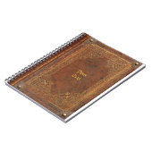 Antiek boekweergave notitieboek (Linkerzijde)