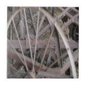 Antiek Boerderij Tegeltje (Voorkant)