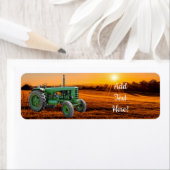  Antiek Boerderij tractor Etiket (Insitu)