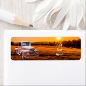  Antiek Boerderij Truck Etiket (Insitu)