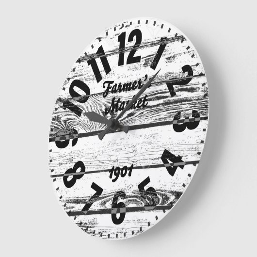 Antiek boerenmarkt grote klok (Hoek)