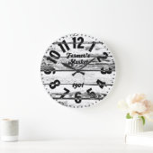 Antiek boerenmarkt grote klok (Huis)